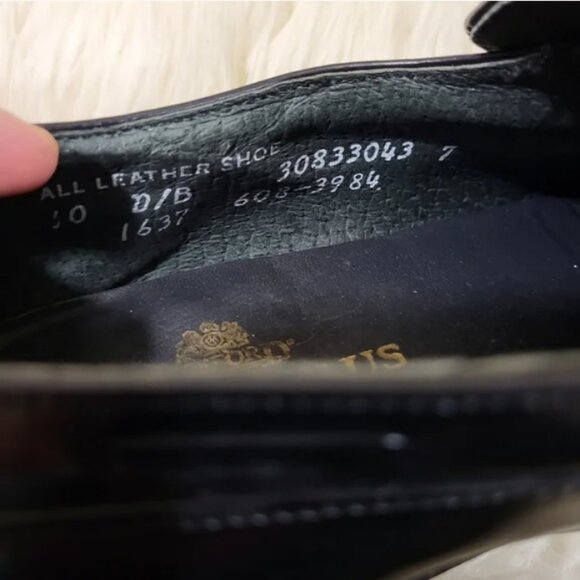 Stafford Loafers Black Leather Tassel Wingtip Brogue Comfort Plus Shoes - Picture 2 of 10